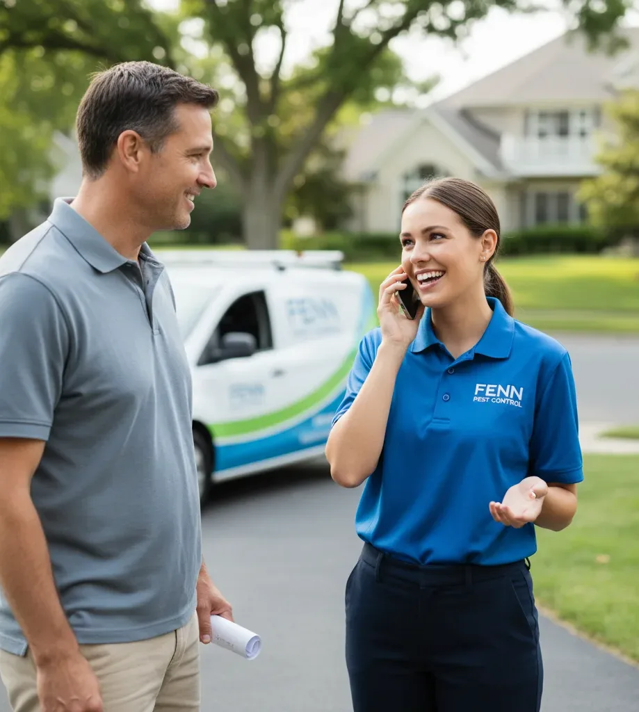 Fenn Pest Control customer support in Little Chute